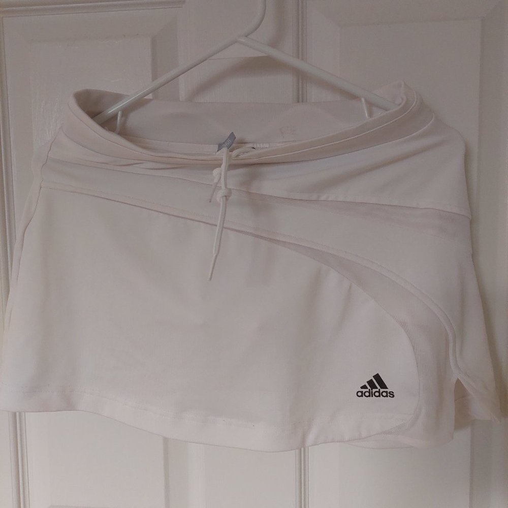 adidas White Skort